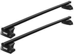 Thule Autófelszerelés Tetőcsomagtartó - Thule SquareBar 118 cm tetőcsomagtartó integrált tetősines Audi típusokra (THU_710600_KIT6019_712200)