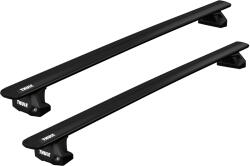 Thule Autófelszerelés Tetőcsomagtartó - Thule Wingbar EVO 127 cm tetőcsomagtartó fixpontos autókhoz, fekete (Mazda típusokra (THU_710700_KIT7006_711320)