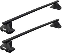 Thule Autófelszerelés Tetőcsomagtartó - Thule SquareBar 135 cm acél tetőcsomagtartó normáltetős Land Rover típusokra (THU_710500_KIT5222_712400)