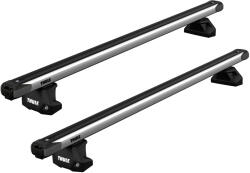 Thule Autófelszerelés Tetőcsomagtartó - Thule SlideBar 127 cm tetőcsomagtartó fixpontos BMW típusokra (THU_710700_KIT7092_891000)