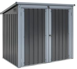 GEOMAT 2 szemetesláda tároló - Westmann (mélység 101 × szélesség 158 × magasság 134 cm)