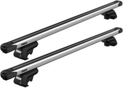 Thule Autófelszerelés Tetőcsomagtartó - Thule SlideBar 144 cm tetőcsomagtartó tetőkorláttal ellátott Audi, BMW. . . típusokra (THU_710410_892000)