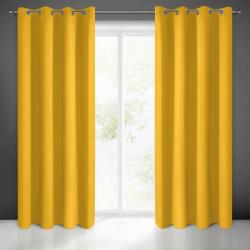 Eurofirany Logan sötétítő függöny Mustársárga 135x250 cm - homeandstyle - 6 878 Ft