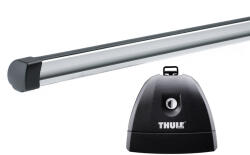 Thule Autófelszerelés Tetőcsomagtartó - Thule ProfessionalBar 135 cm tetőcsomagtartó fix rögzítési ponttal rendelkező Citroen, Opel. . . típusokra (THU_751000_KIT3155_391000)