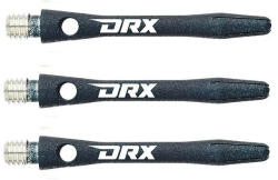 Harrows Dart szár rövid Red Dragon DRX aluminium, fekete 36mm (készlet erejéig! )