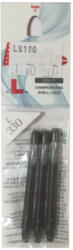L-Style darts Dart szár hosszú L-Style Straight 330, átlátszó fekete 49mm