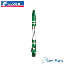  Dart szár hosszú Unicorn Ali Twist aluminium, zöld 45mm