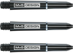 Winmau Dart szár rövid Winmau MvG Nylon, fekete 35mm
