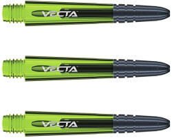  Dart szár rövid Winmau Vecta, műanyag, fém toppal zöld 35mm