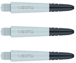 Winmau Dart szár rövid Winmau Vecta, műanyag, fém toppal fehér 35mm