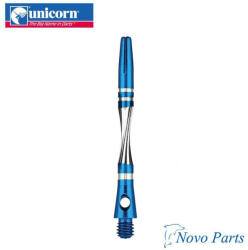 Unicorn Dart szár hosszú Unicorn Ali Twist aluminium, kék 45mm