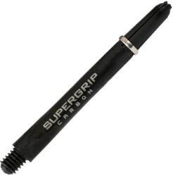 Harrows Dart szár rövid Harrows Supergrip Carbon, fekete-ezüst 33mm