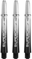  Dart szár közepes Harrows Supergrip Fusion, fekete-átlátszó 40mm