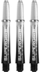 Harrows Dart szár rövid Harrows Supergrip Fusion, fekete-átlátszó 33mm