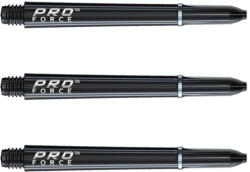Winmau Dart szár hosszú Winmau Pro Force, fekete 46mm