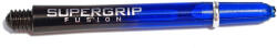 Harrows Dart szár hosszú Harrows Supergrip Fusion, fekete-kék 47mm