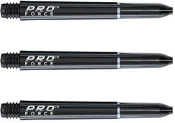 Winmau Dart szár közepes Winmau Pro Force, fekete 41mm