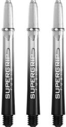 Harrows Dart szár hosszú Harrows Supergrip Fusion, fekete-átlátszó 47mm