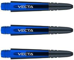  Dart szár rövid Winmau Vecta, műanyag, fém toppal kék 35mm