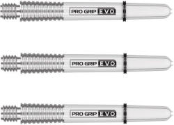 Target Darts Darts szár közepes Target Pro Grip Evo AL aluminium, ezüst 41mm