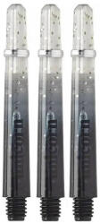 Unicorn Darts szár hosszú Unicorn Gripper4 Elements Two-Tone, fekete-átlátszó 47mm