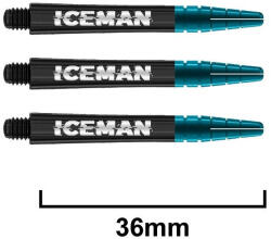  Dart szár rövid Red Dragon Gerwyn Price Nitro Ionic, fekete 36mm