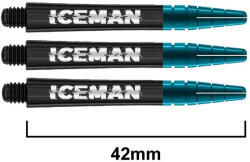 Red dragon darts Dart szár hosszú Red Dragon Gerwyn Price Nitro Ionic, fekete 42mm