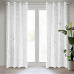  Feza mintás dekor függöny Fehér 140x250 cm (440307)