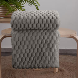  Cindy6 puha plüss takaró Acélszürke 70x160 cm (453464)