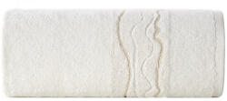  Karin pamut törölköző fényes cérnával szőtt díszítéssel Krémszín 30x50 cm (454323)