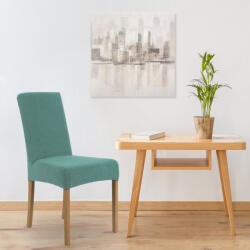  Rácsos szerkezetű székhuzat Türkiz 35x55x30 cm