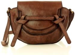 Marco Mazzini Handmade Marco Mazzini Bőr crossbody táska | barna kávézó