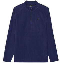 4F Férfi fleece termoaktív melegítőfelső lila