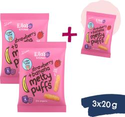 Ella's Kitchen 2+1 INGYEN: Ella's Kitchen BIO Eper és banán chips (20 g)