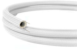 Creative-Cables Creative Cables lámpakábel Creative-Tube rugalmas vezeték, Rayon White RM01 szövetborítás, átmérő 20 mm NG20RM01 fehér (NG20RM01)