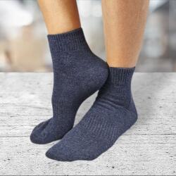 Aura Via Frottírtalpas férfi zokni köztes szárral - 5 pár/csomag 39-42 101310