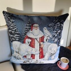  Karácsonyi mikulásos díszpárna 101113