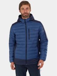 FUNDANGO Matt Hooded Jacket férfi steppelt átmeneti kabát kék