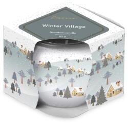 Emocio Illatos Gyertya Üvegben Téli Csodaország 70×62 Mm - gyertyakvilaga