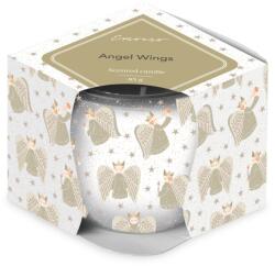 Emocio Illatos Gyertya Üvegben Arany Angyalok 70×62 Mm - gyertyakvilaga