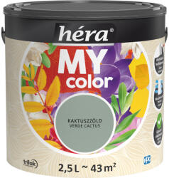 TRILAK Héra My Color matt beltéri falfesték kaktuszzöld színű 2, 5l 476171 (476171)