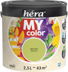 TRILAK Héra My Color matt beltéri falfesték mojito színű 2, 5l 476148 (476148)