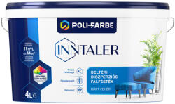 POLI-FARBE Inntaler fehér 4 l beltéri diszperziós falfesték 5253 (5253)