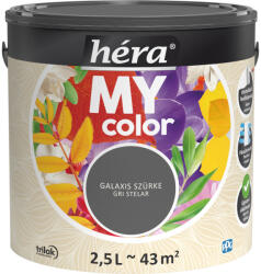 TRILAK Héra My Color matt beltéri falfesték galaxis szürke színű 2, 5l 476134 (476134)