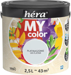 TRILAK Héra My Color matt beltéri falfesték platinaszürke színű 2, 5l 476180 (476180)