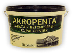 MATERIAL Akropenta lábazat-, betoncserép és palafesték p51 világos barna 5 kg 100063 (100063)