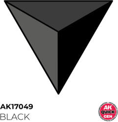 AK Interactive BLACK 18 ml - QUICK GEN (AK17049)