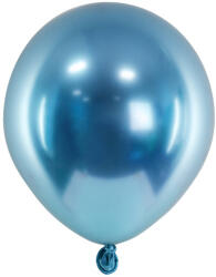  Fényes léggömbök 12 cm, kék (1 db / 50 db. ) (CHB1-5-001-50)