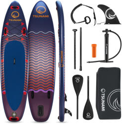 Tsunami Stand Up Paddle TSUNAMI T05 320 cm SUP felfújható úszódeszka 350 CM kék|vörös