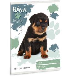 Ars Una 3. osztályos vonalas füzet A5 - Bátor Mancsok - Rottweiler (53604996)